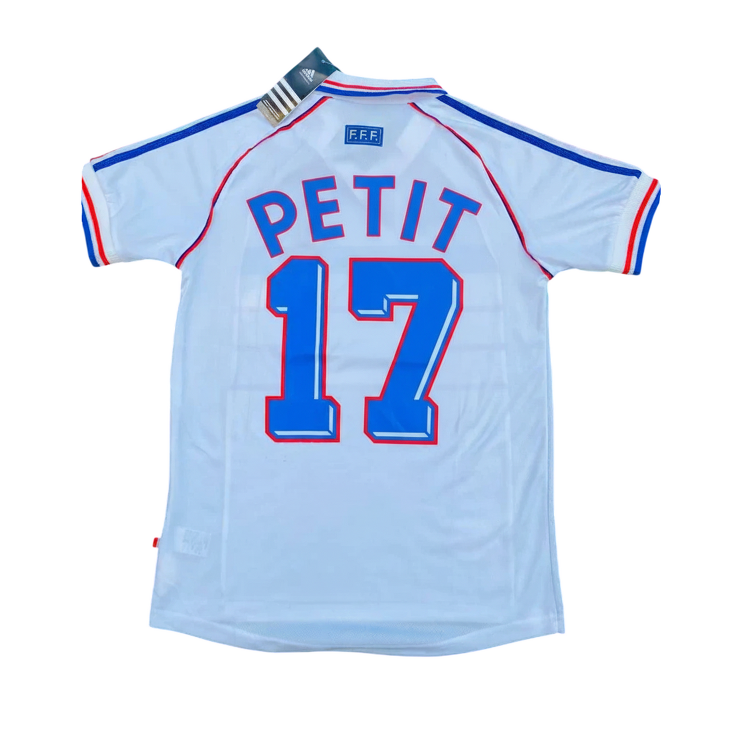 France 1998 Away Retro Jersey - Petit #17
