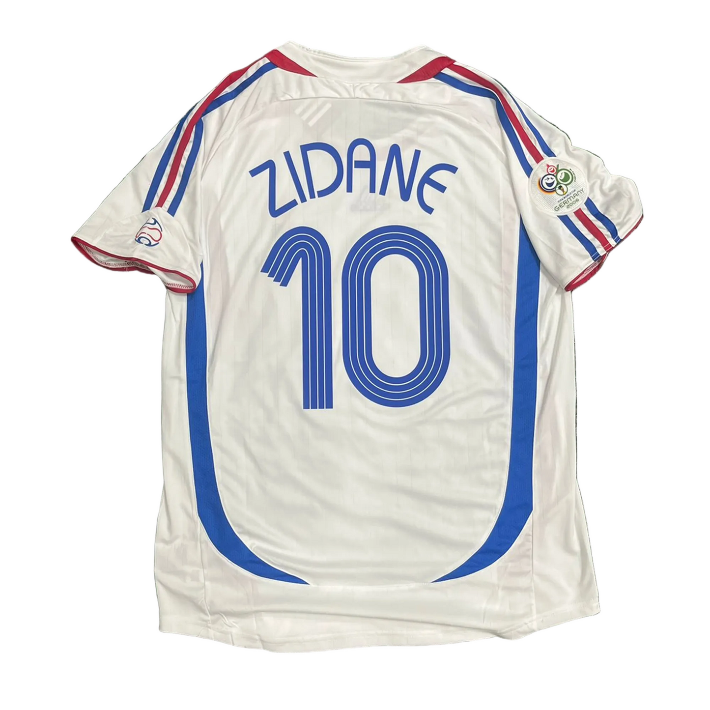 France 2006 Away Retro Jersey - Zidane #10