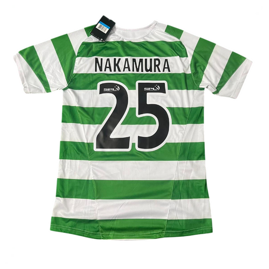 Celtic 2005-06 Home Retro Jersey - Nakamura #25
