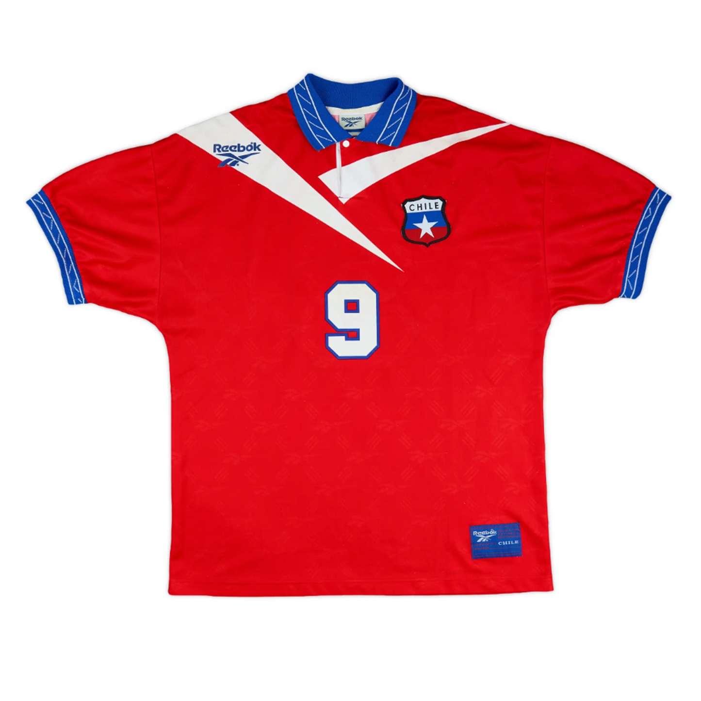 Chile 1998 Home Retro Jersey - Zamorano #9