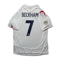 England 2006 Home Retro Jersey - Beckham #7