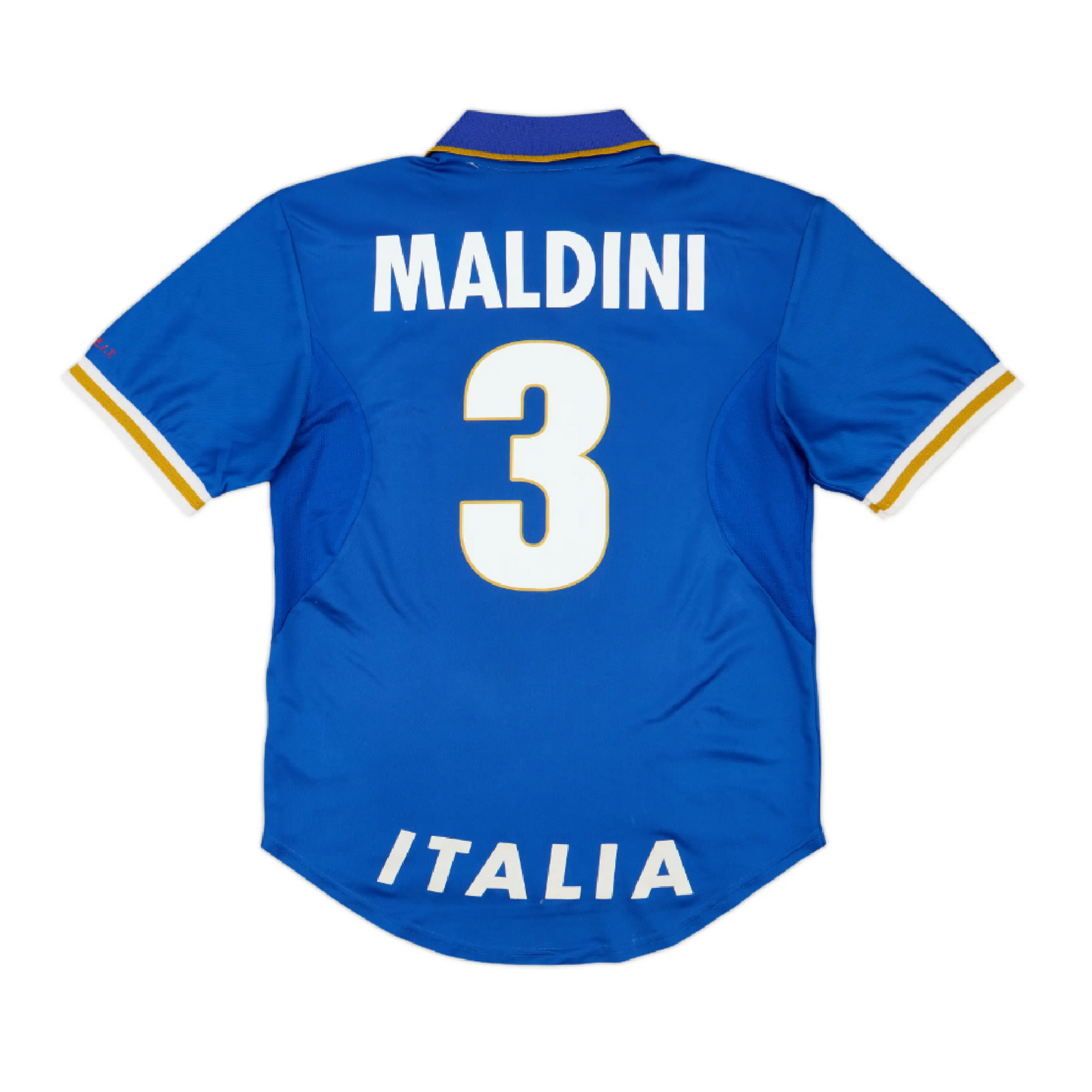 Italy 1996 Home Retro Jersey - Maldini #3