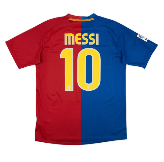 FC Barcelona 2008-09 Home Retro Jersey - Messi #10