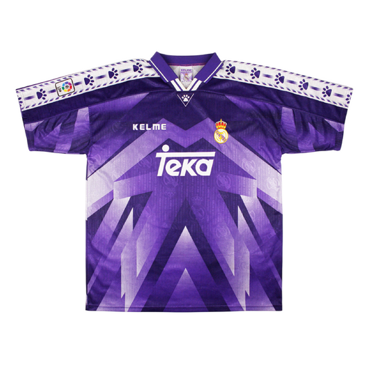 Real Madrid 1996-97 Away Retro Jersey