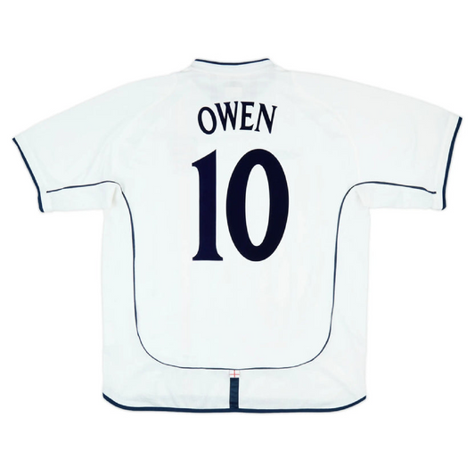England 2002 Home Retro Jersey - Owen #10