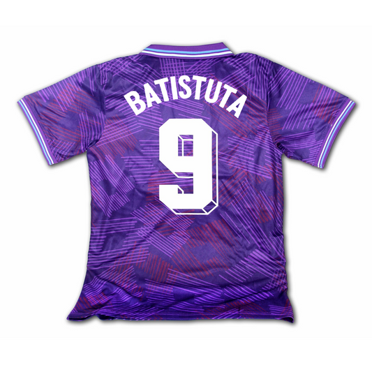 Fiorentina 1992-93 Home Retro Jersey - Batistuta #9