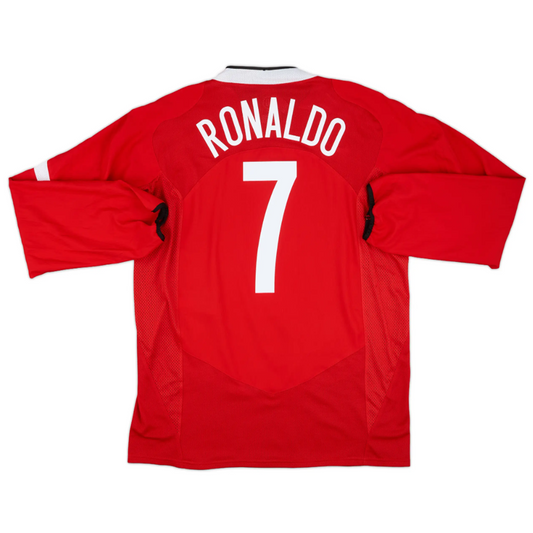 Manchester United 2004-06 Home Retro Jersey - Ronaldo #7
