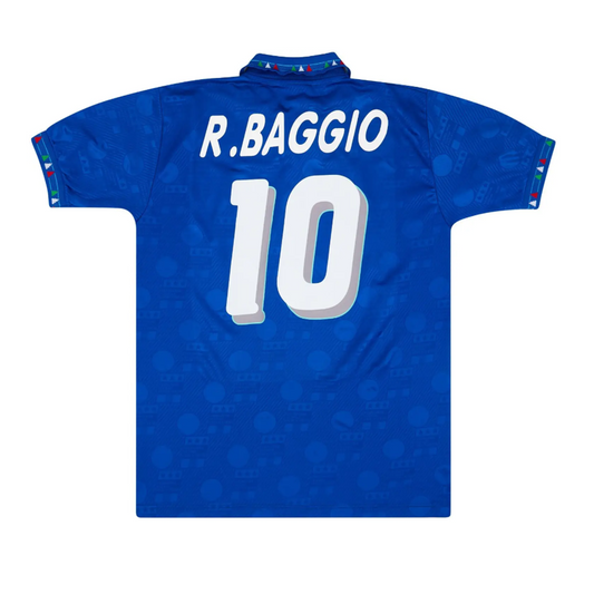 Italy 1994 Home Retro Jersey - R.Baggio #10