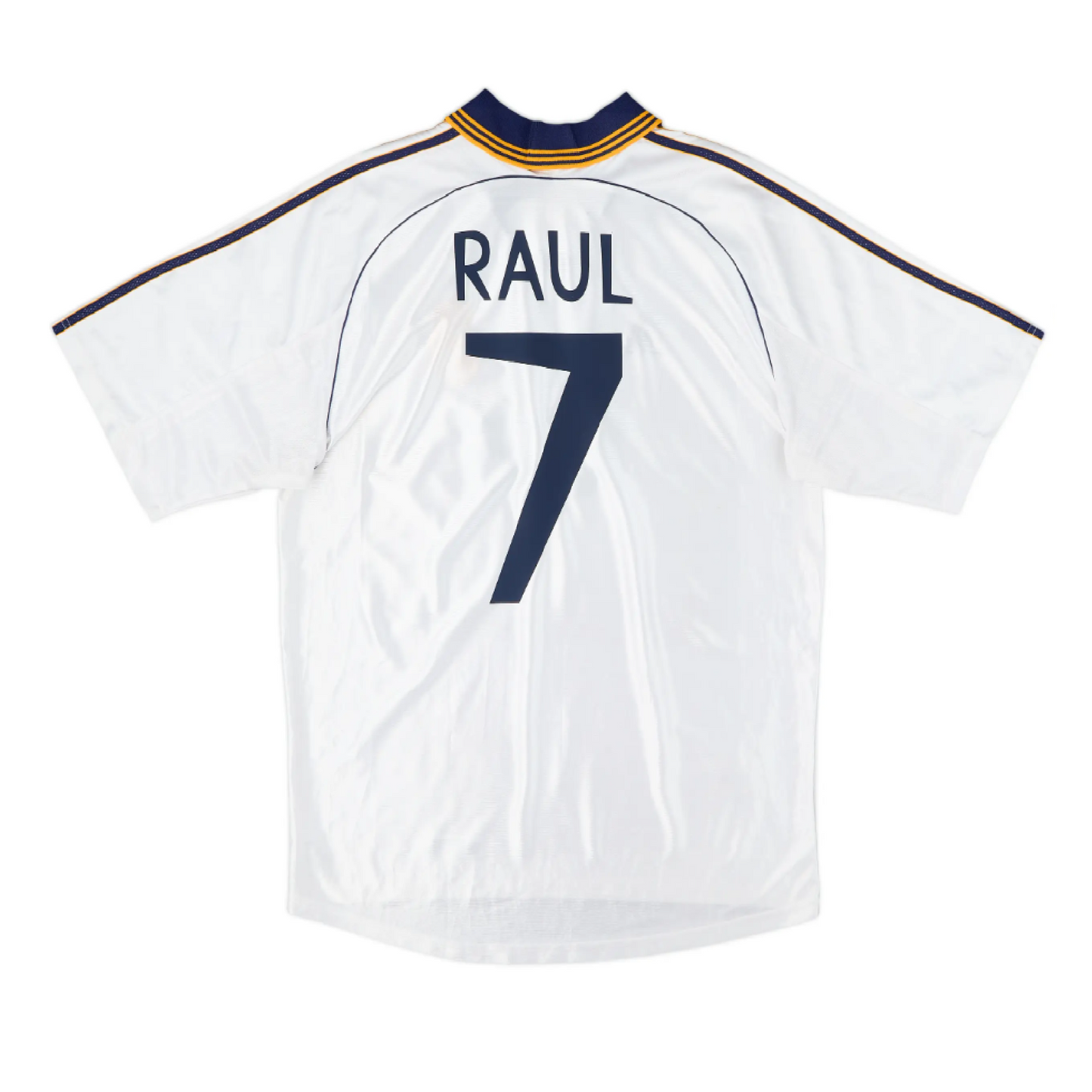 Real Madrid 1998-2000 Home Retro Jersey - Raul #7