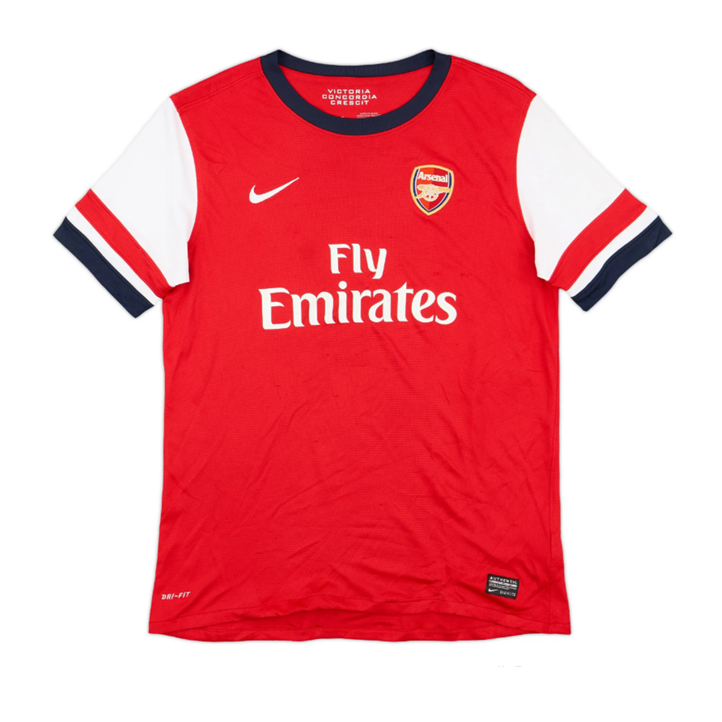 Arsenal 2012-13 Home Retro Jersey - Cazorla #19