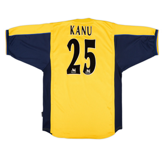 Arsenal 1999-2001 Away Retro Jersey - Kanu #25