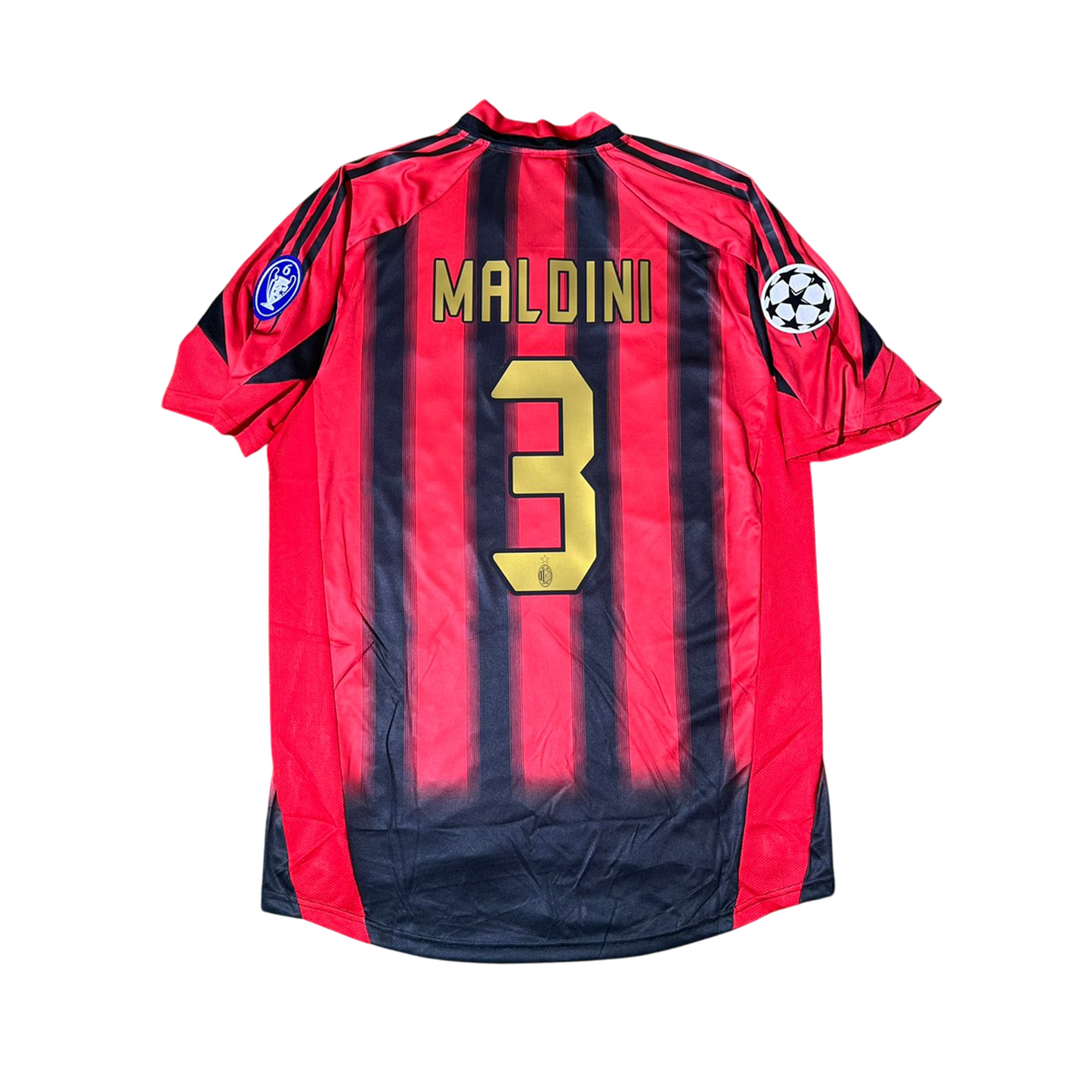 AC Milan 2004-05 Home Retro Jersey - Maldini #3
