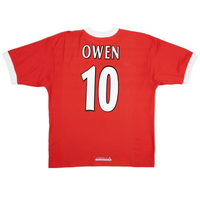 Liverpool 1998-2000 Home Retro Jersey - Owen #10