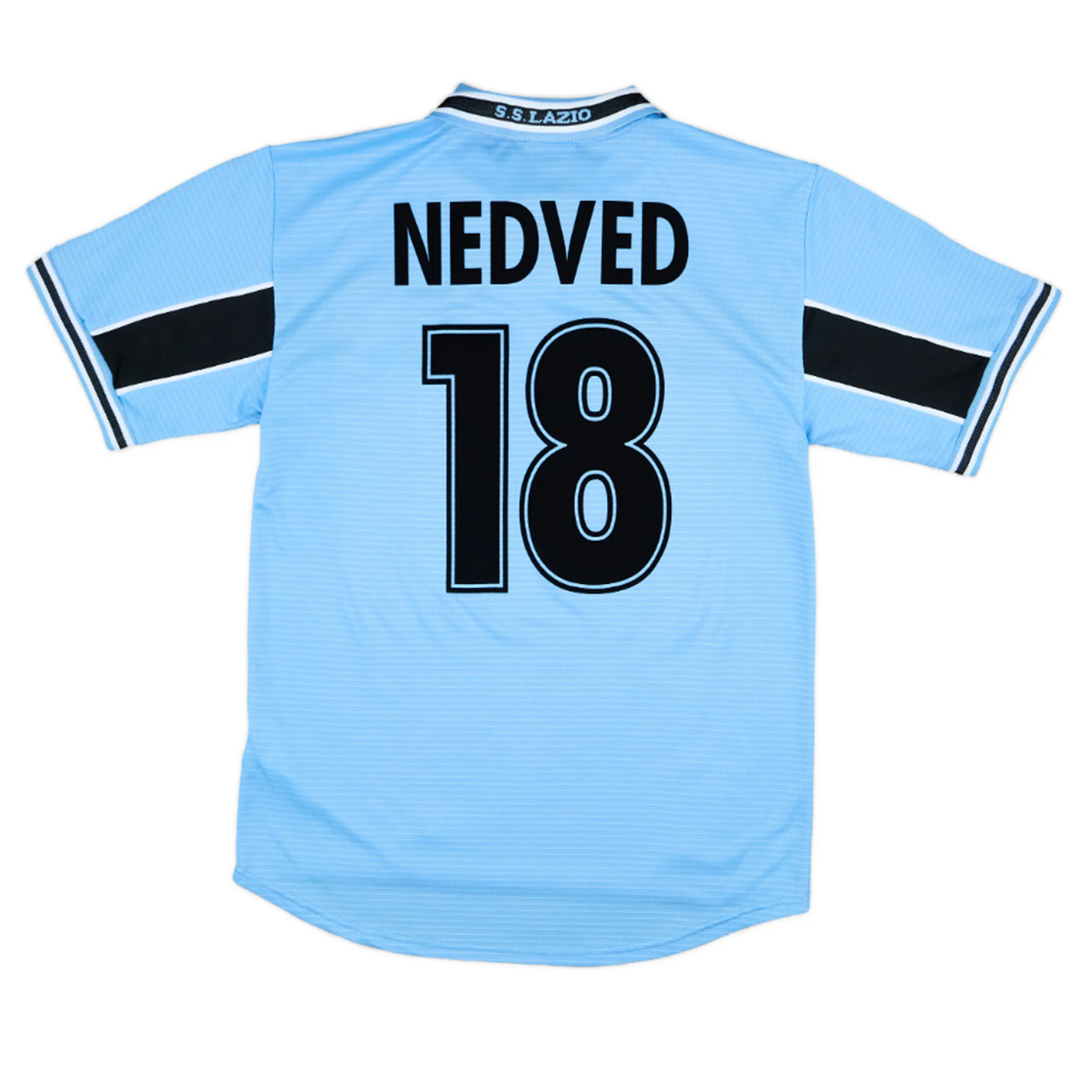 S.S. Lazio 1998-2000 Home Retro Jersey - Nedved #18