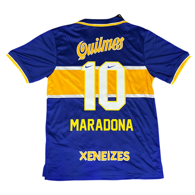 Boca Juniors 1996-97 Home Retro Jersey - Maradona #10