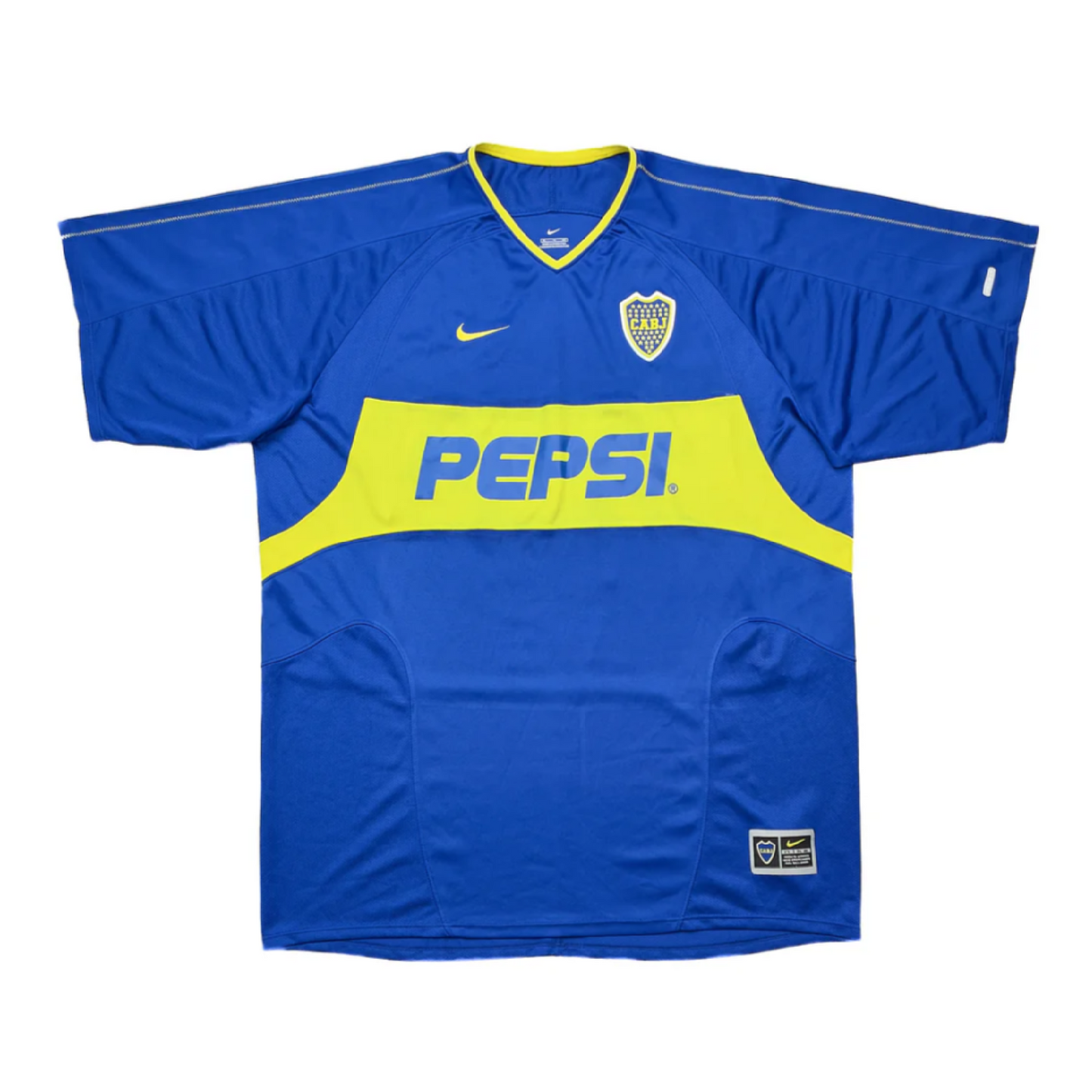 Boca Juniors 2003-04 Home Retro Jersey - Tevez #11