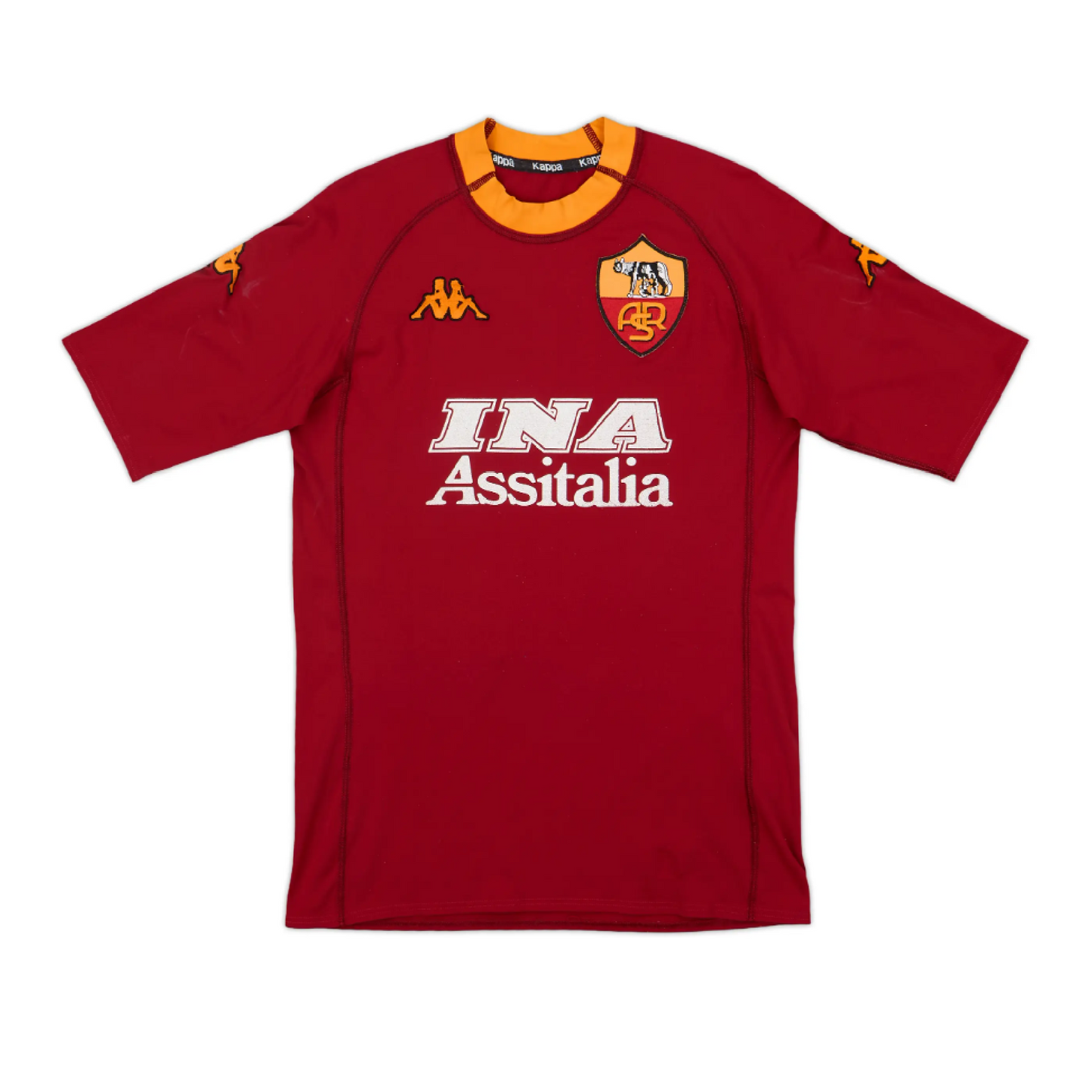 AS Roma 2000-01 Home Retro Jersey - Totti #10
