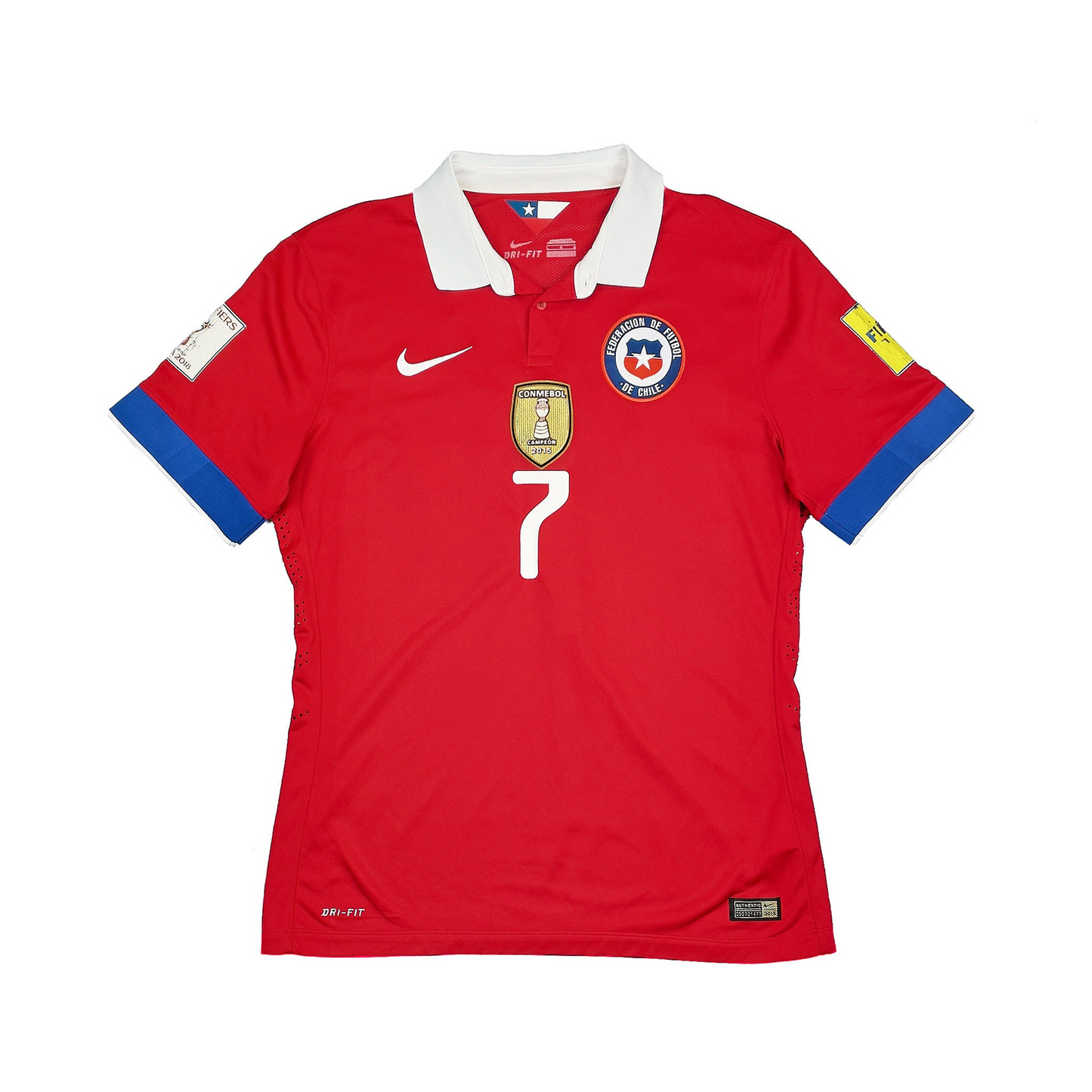 Chile 2015 Home Retro Jersey - Alexis #7