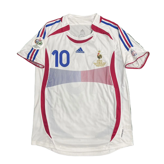France 2006 Away Retro Jersey - Zidane #10