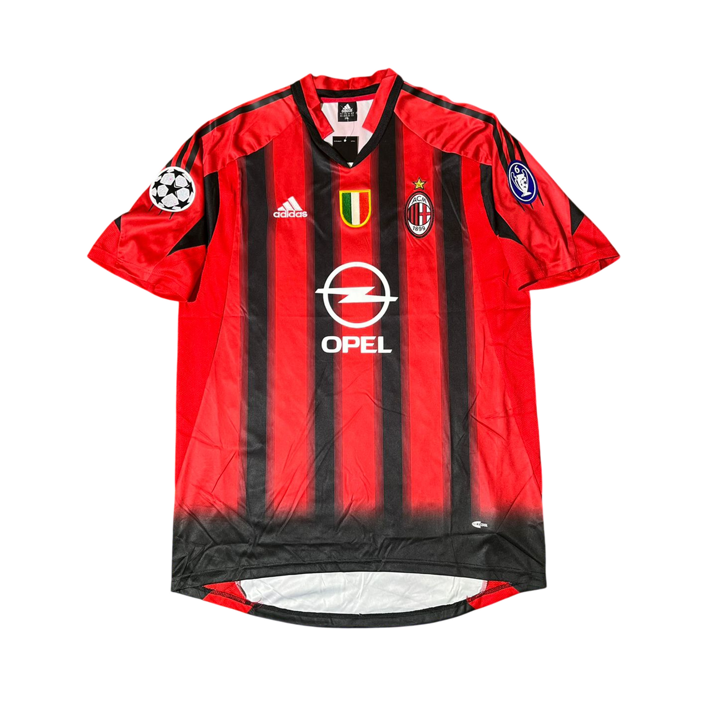 AC Milan 2004-05 Home Retro Jersey - Maldini #3