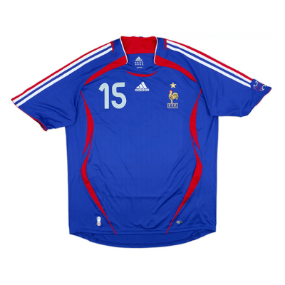 France 2006 Home Retro Jersey - Thuram #15