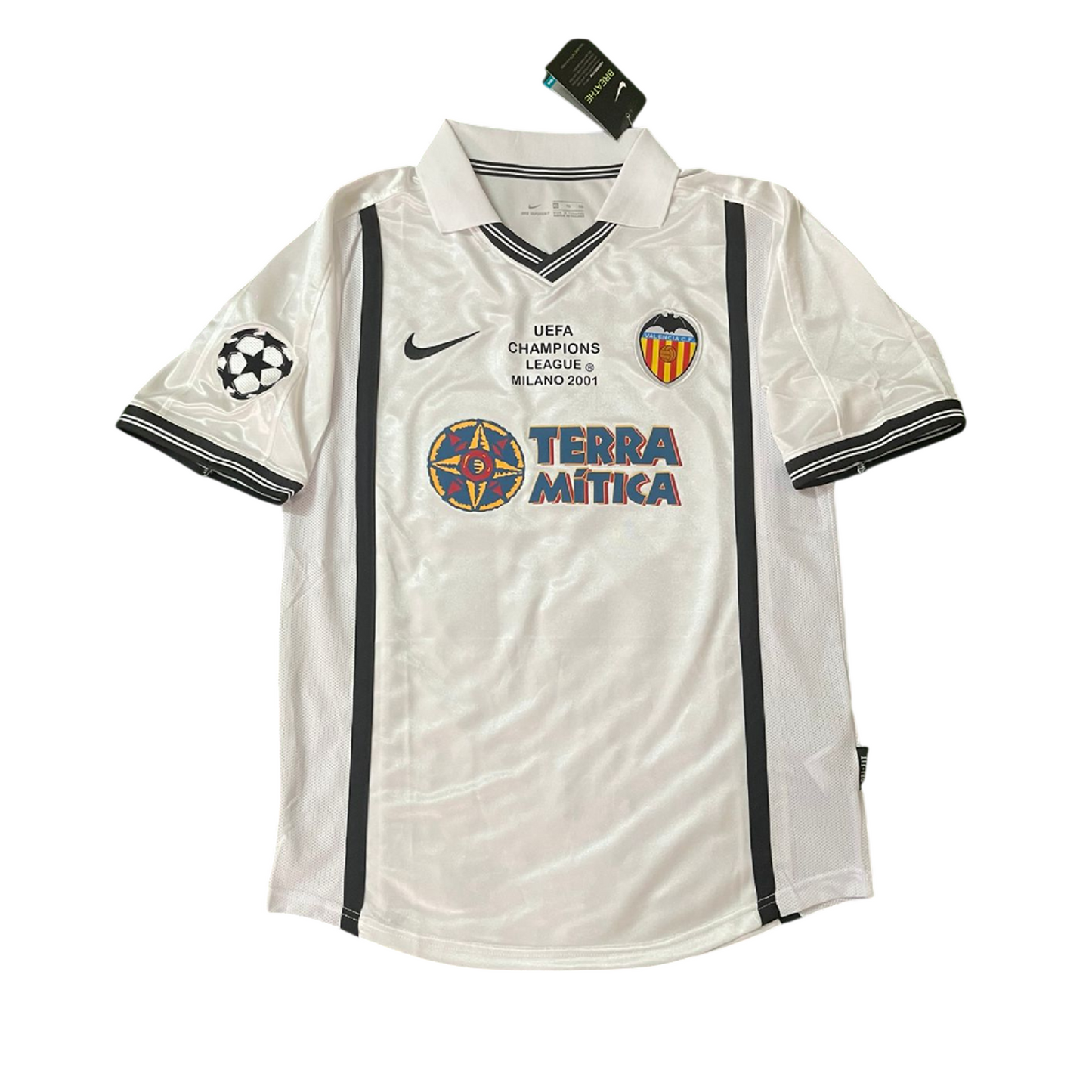 Valencia CF 2000-2001 Home Retro Jersey - Aimar #21