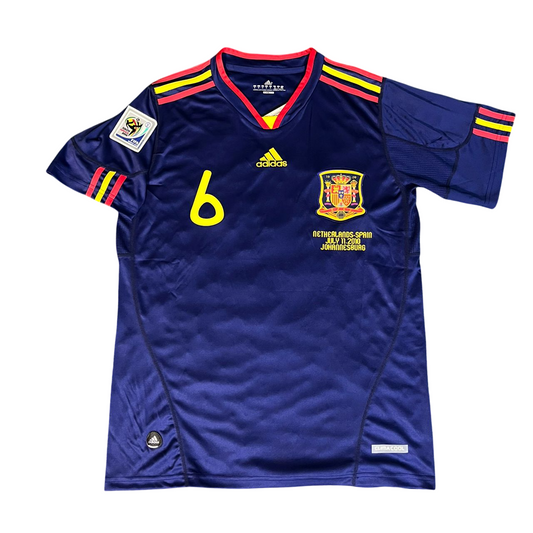 Spain 2010 Home Retro Jersey - A.Inesta #6
