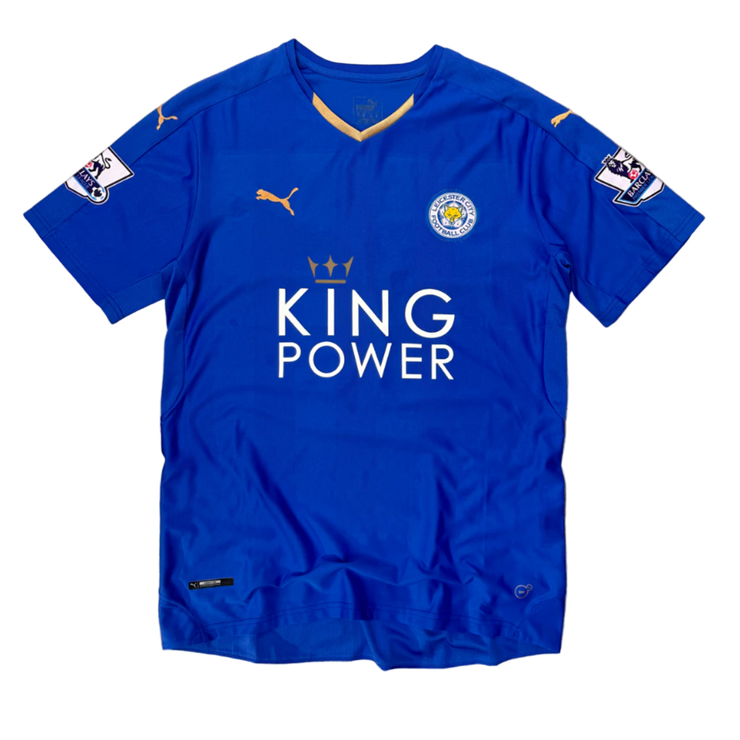 Leicester City 2015-16 Home Retro Jersey - Vardy #9
