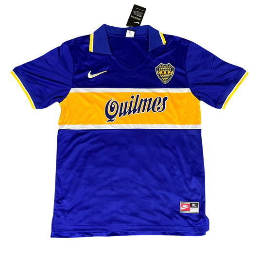 Boca Juniors 1996-97 Home Retro Jersey - Maradona #10