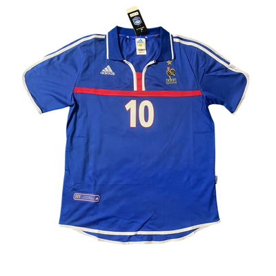 France 2000 Home Retro Jersey - Zidane #10