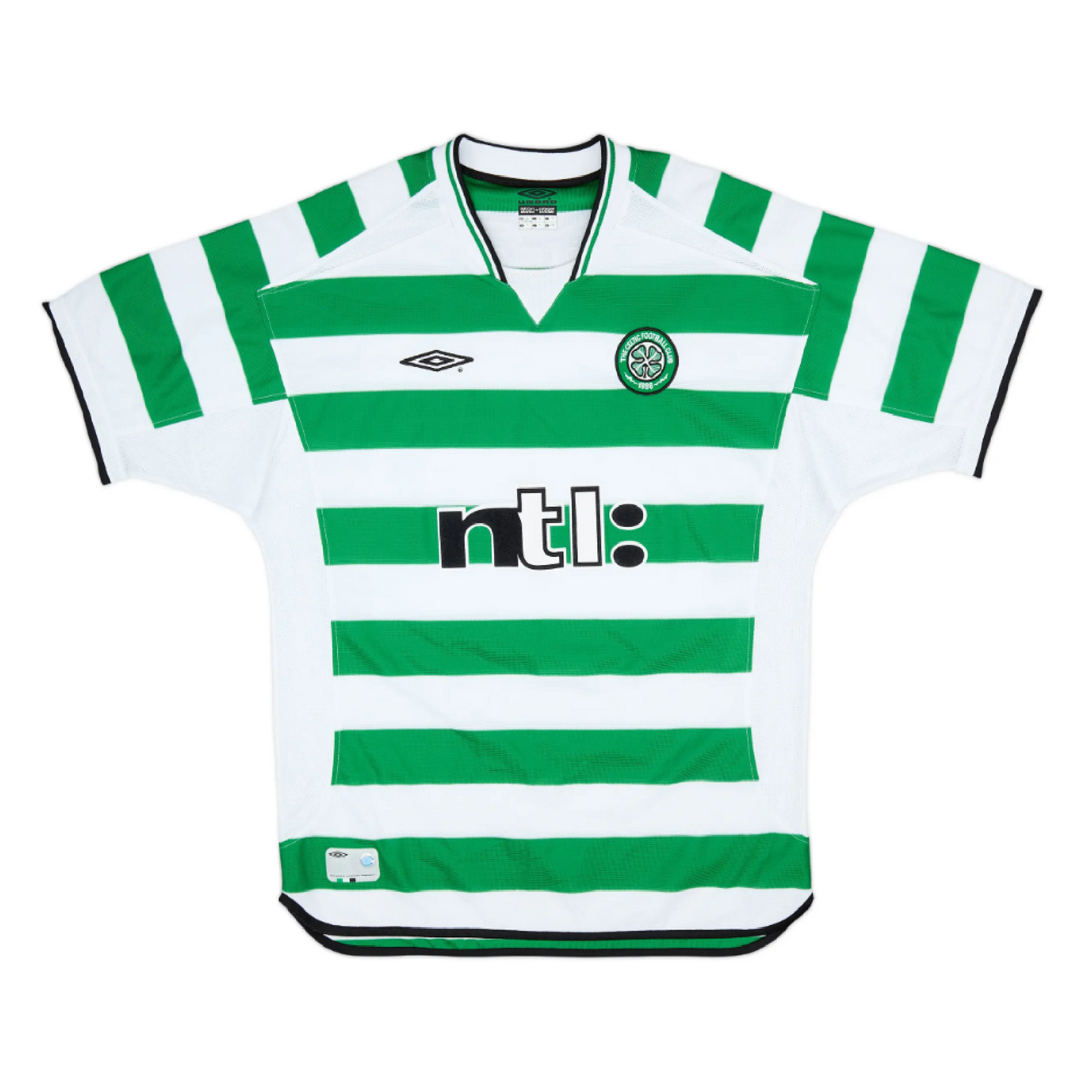 Celtic 2001-03 Home Retro Jersey - Larsson #7