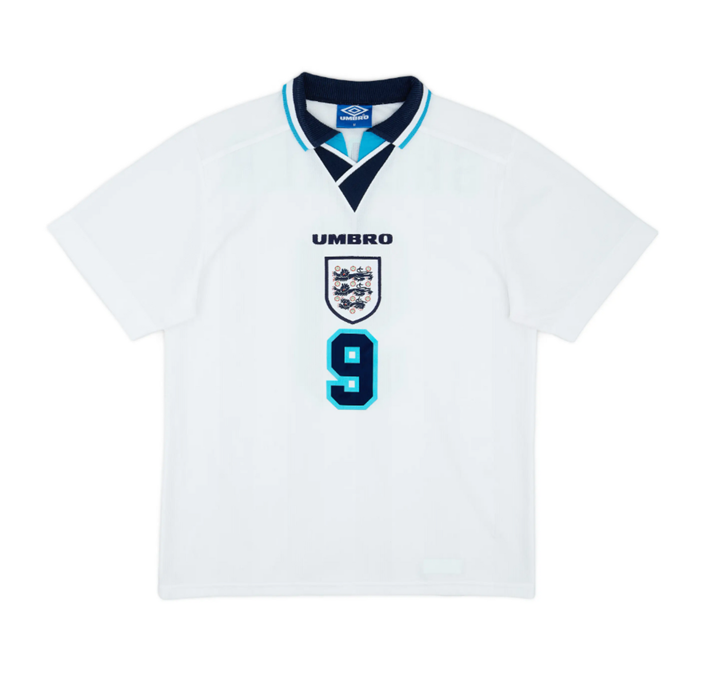 England 1995-97 Home Retro Jersey - Shearer #9