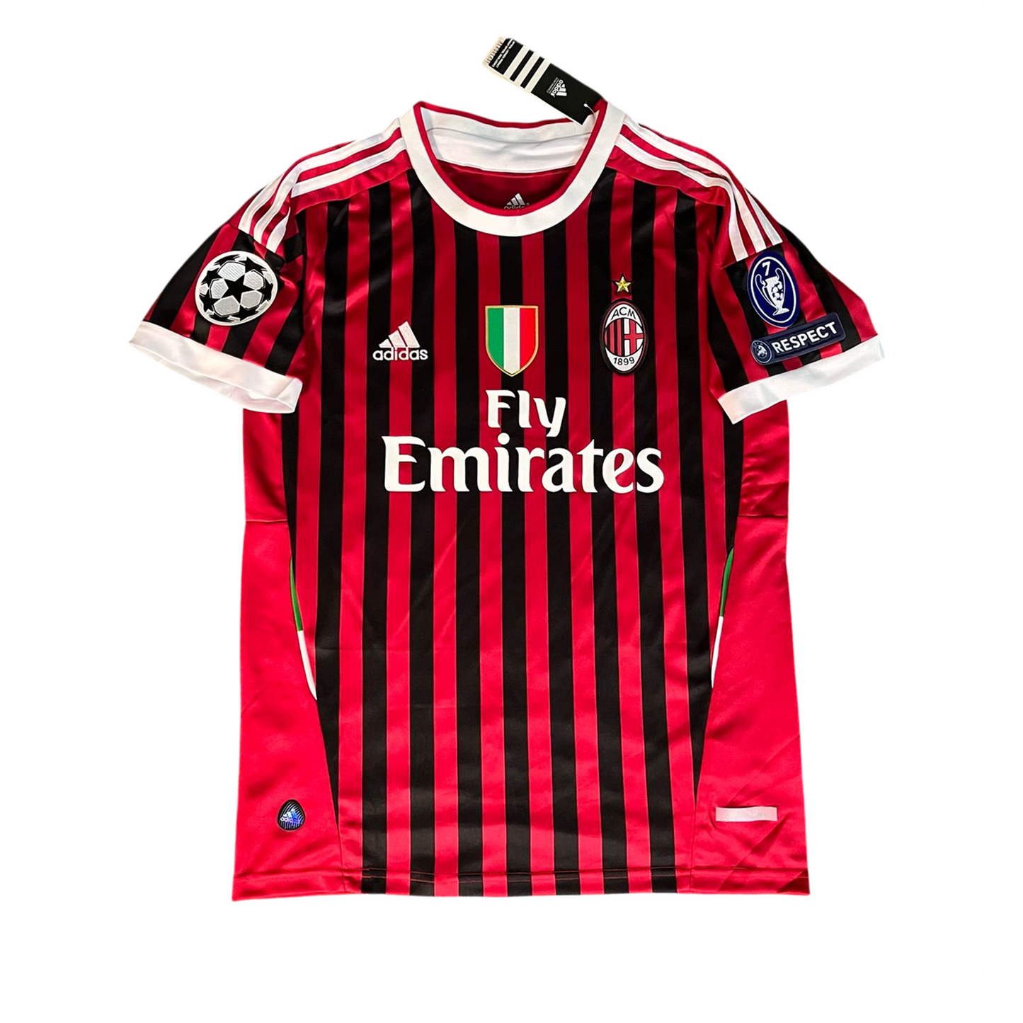 AC Milan 2011-12 Home Retro Jersey - Gattuso #8