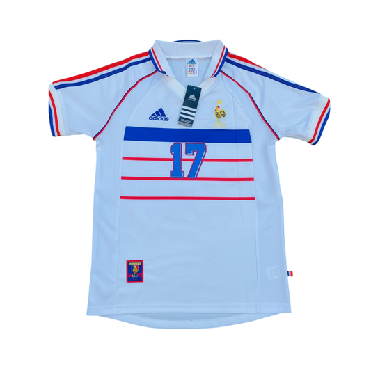 France 1998 Away Retro Jersey - Petit #17