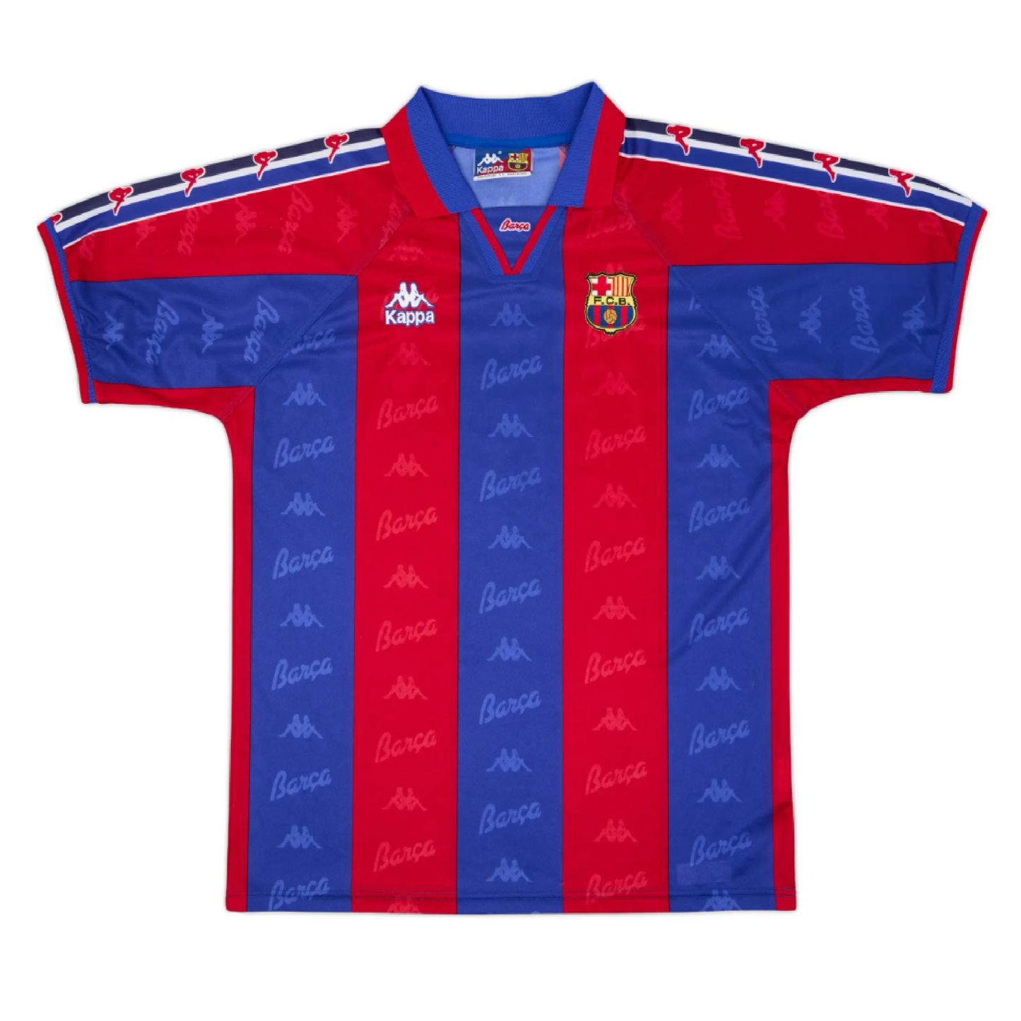 FC Barcelona 1996-98 Home Retro Jersey