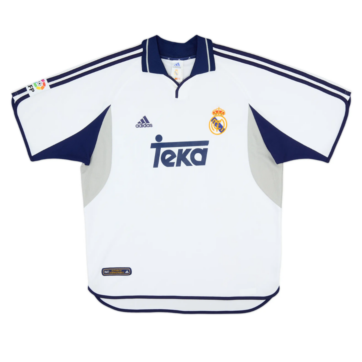 Real Madrid 2000-01 Home Retro Jersey - Figo #10