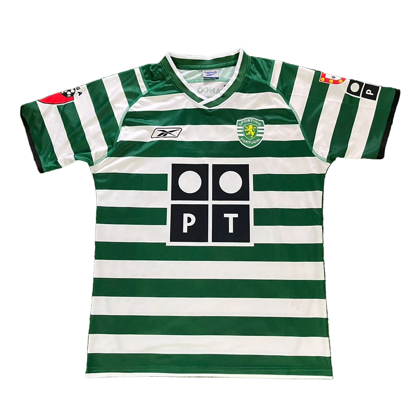 Sporting CP 2001–03 Home Retro Jersey - C.Ronaldo #28