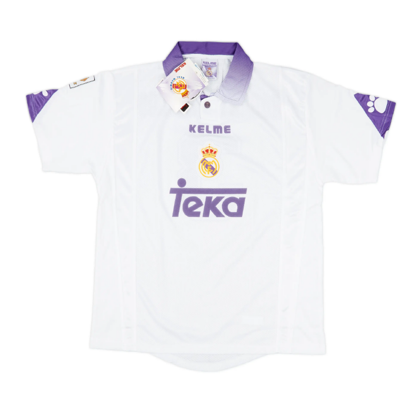 Real Madrid 1997-98 Home Retro Jersey - R.Carlos #3