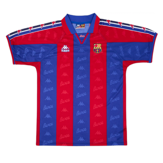 FC Barcelona 1996-98 Home Retro Jersey - Ronaldo #9