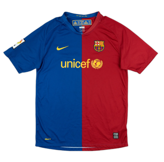 FC Barcelona 2008-09 Home Retro Jersey - Messi #10