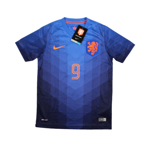 Netherlands 2014 Away Retro Jersey - V.Persie #9