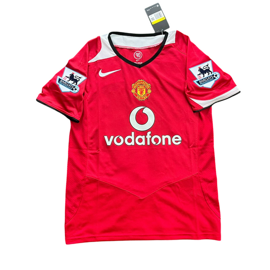Manchester United 2004-06 Home Retro Jersey - Scholes #18