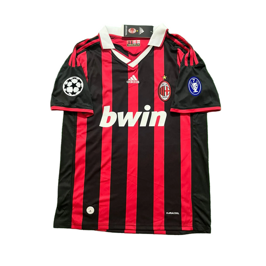 AC Milan 2009-10 Home Retro Jersey - Nesta #13