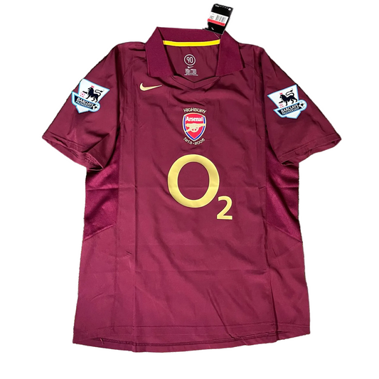 Arsenal 2005-06 Home Retro Jersey - Fàbregas #15