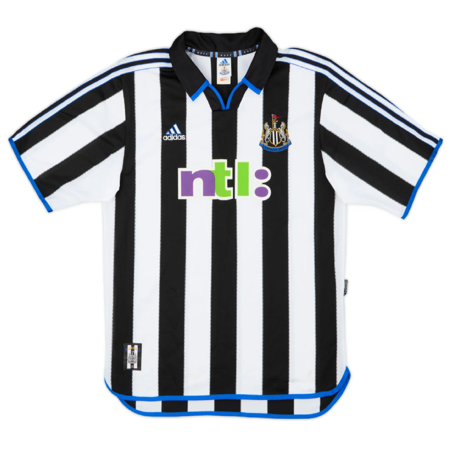 Newcastle United 2000-2001 Home Retro Jersey - Shearer #9
