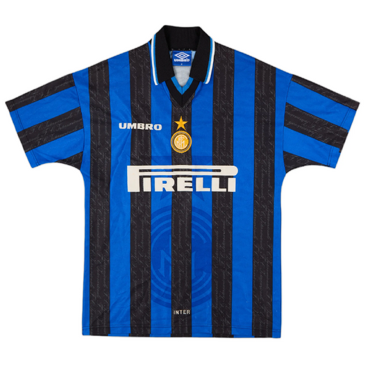 Inter Milan 1997-98 Home Retro Jersey - Ronaldo #10