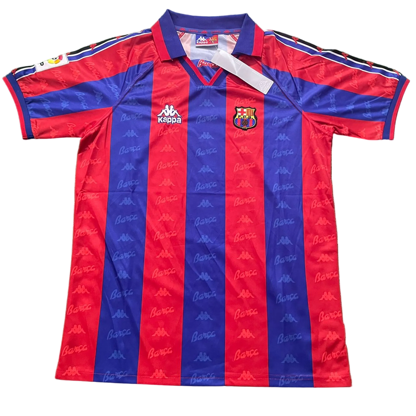 FC Barcelona 1996-98 Home Retro Jersey - Stoichkov #8