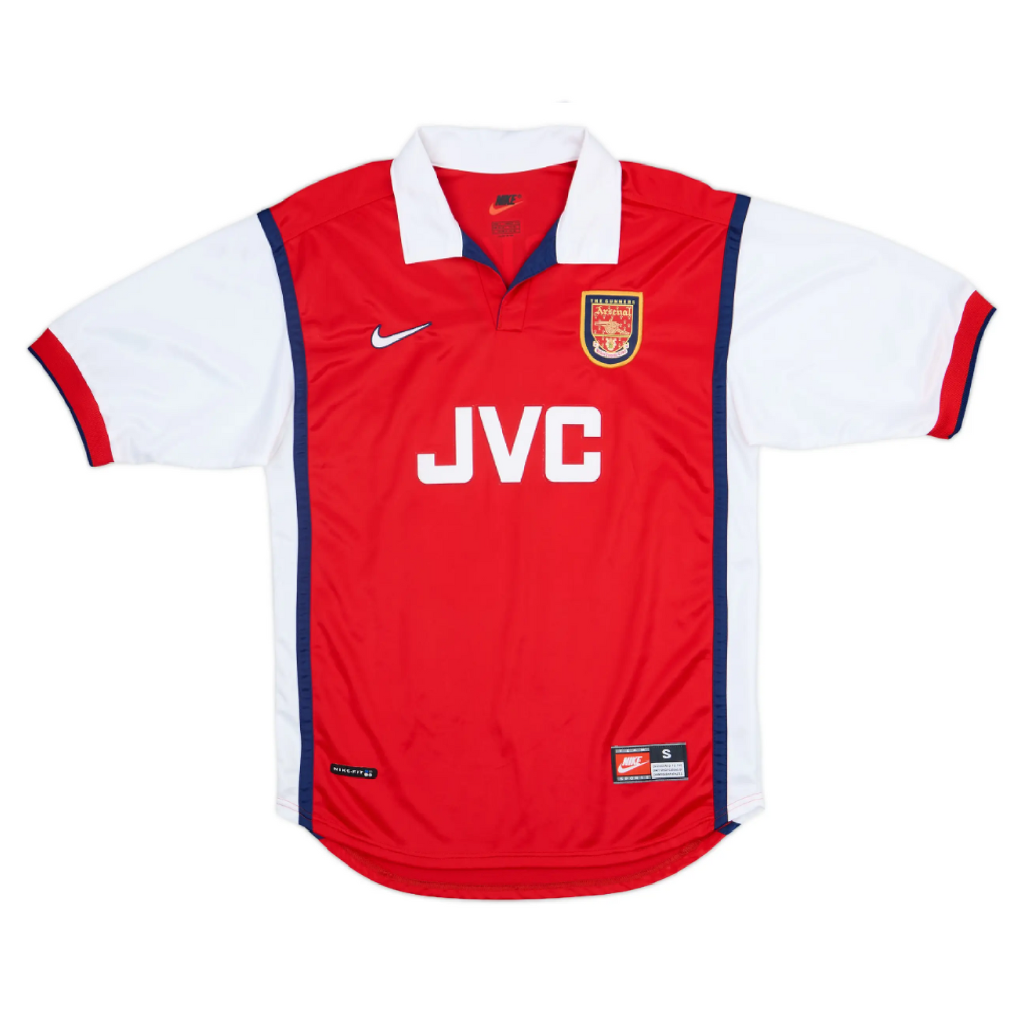 Arsenal 1998-99 Home Retro Jersey - Bergkamp #10