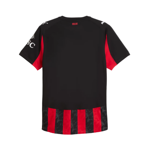 AC Milan 2025-26 Home Jersey - Player Version