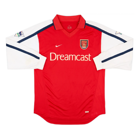 Arsenal 2000-02 Home Retro Jersey - Bergkamp #10